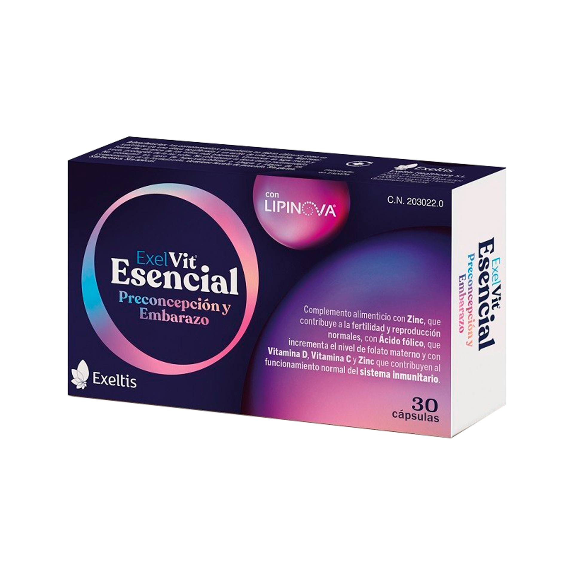 ExelVit Essencial 30 Cápsulas