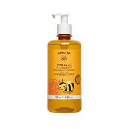 Apivita Mini Bees Gel de Banho Suave Laranja e Mel 500ml