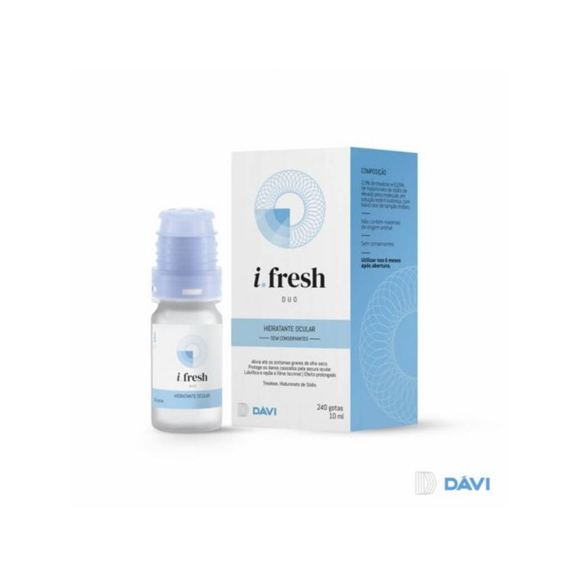 I-Fresh Duo Solução Oftálmica 10ml