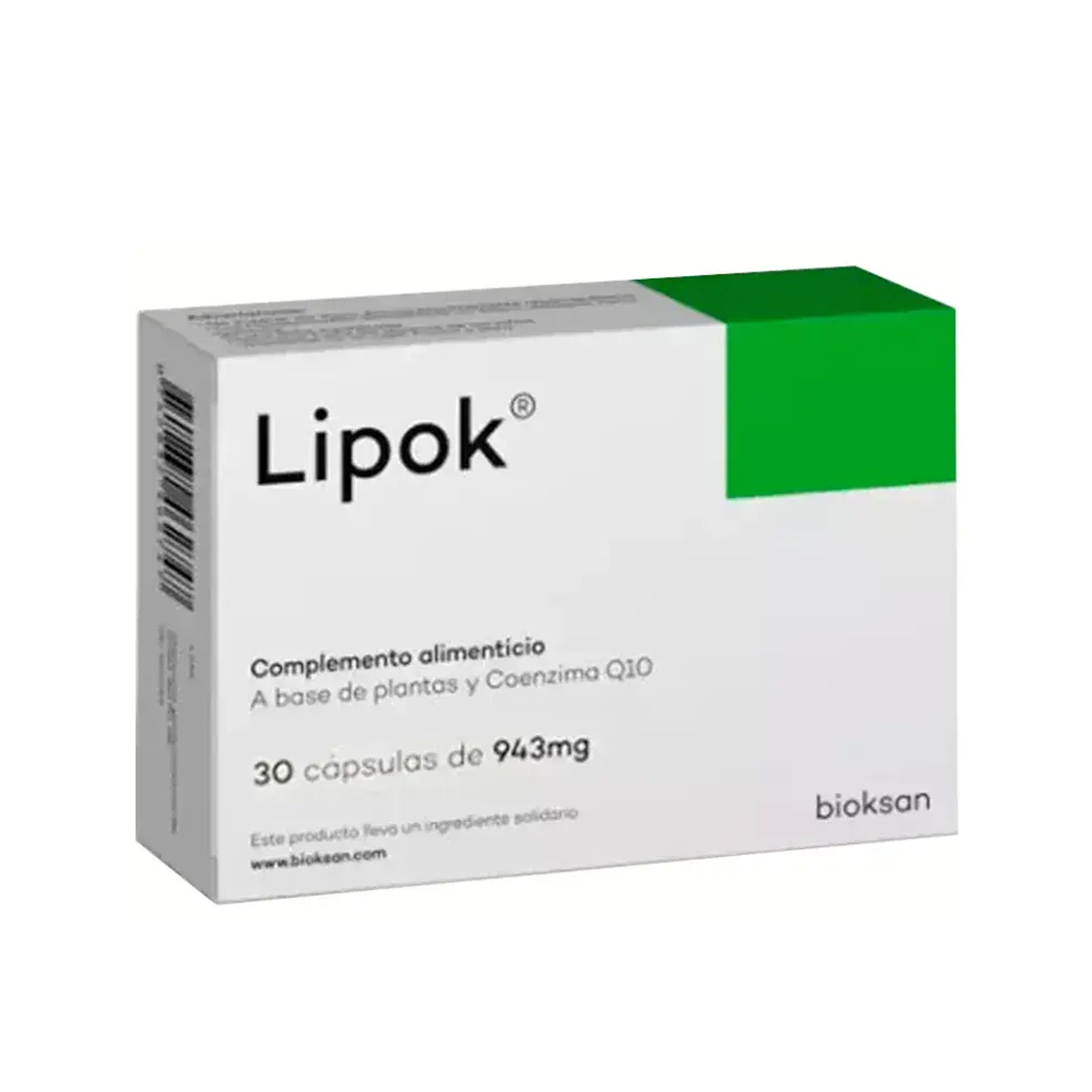 Lipok 30 Cápsulas