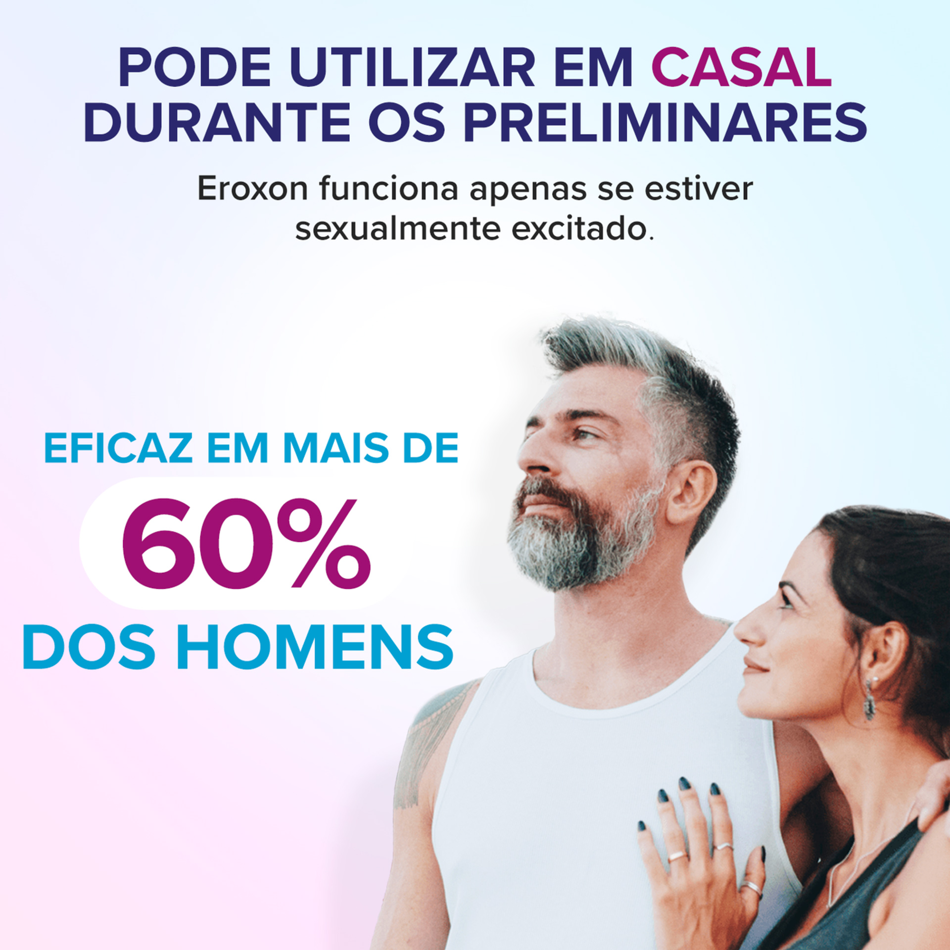 Gel Estimulante Disfunção Erétil Eroxon