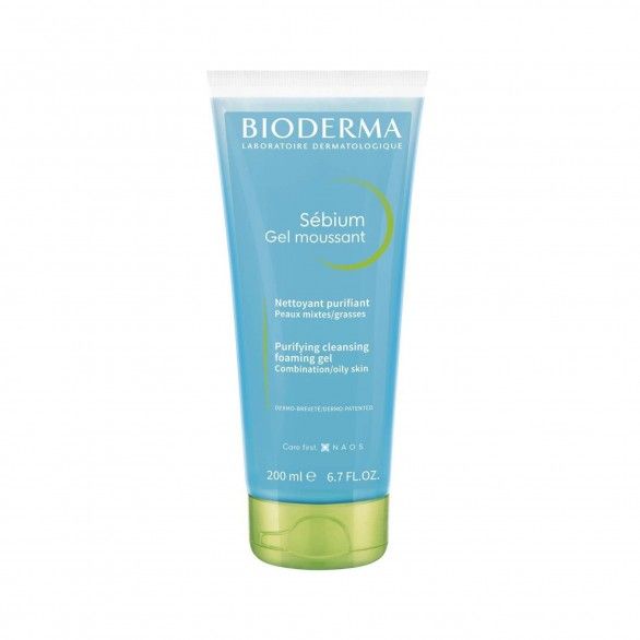 Bioderma Sbium Moussant Gel de Limpeza Purificante 200ml