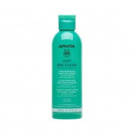 Apivita Just Bee Clear Loo Purificante Redutora de Poros 200ml