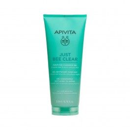 Apivita Just Bee Clear Gel de Limpeza Purificante 200ml