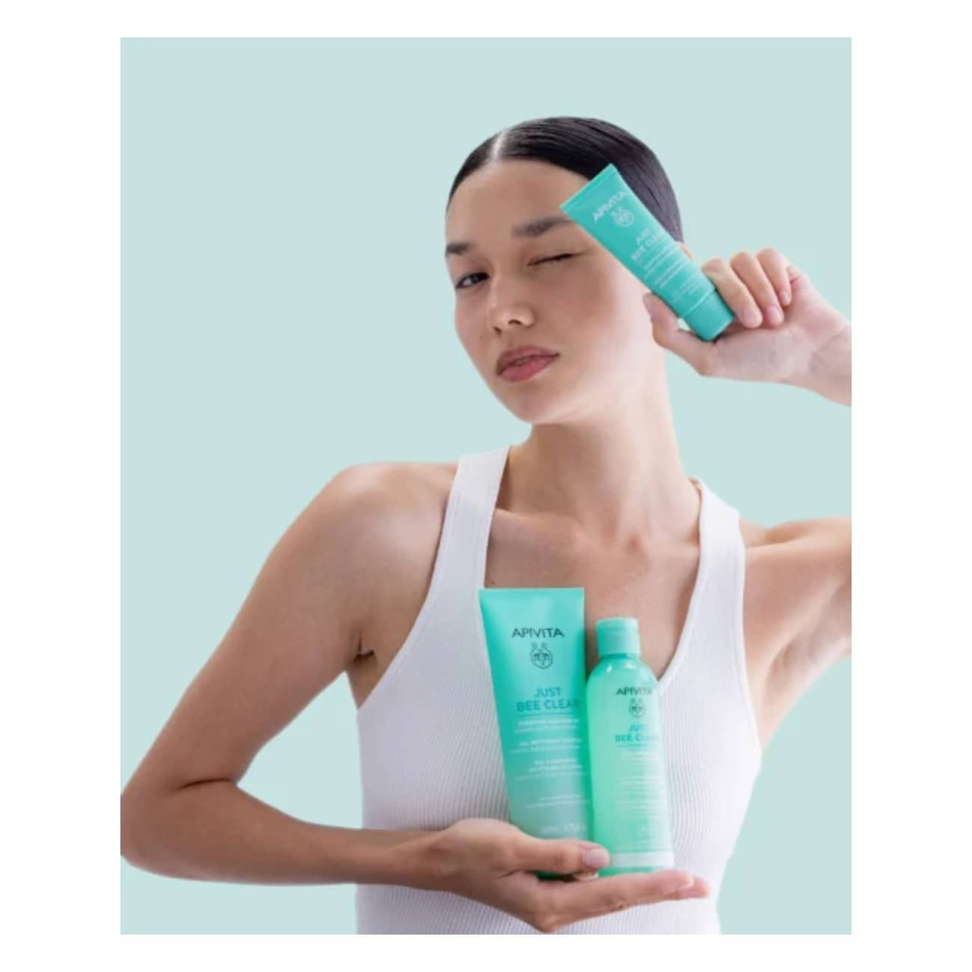 Apivita Just Bee Clear Loção Purificante Redutora de Poros 200ml