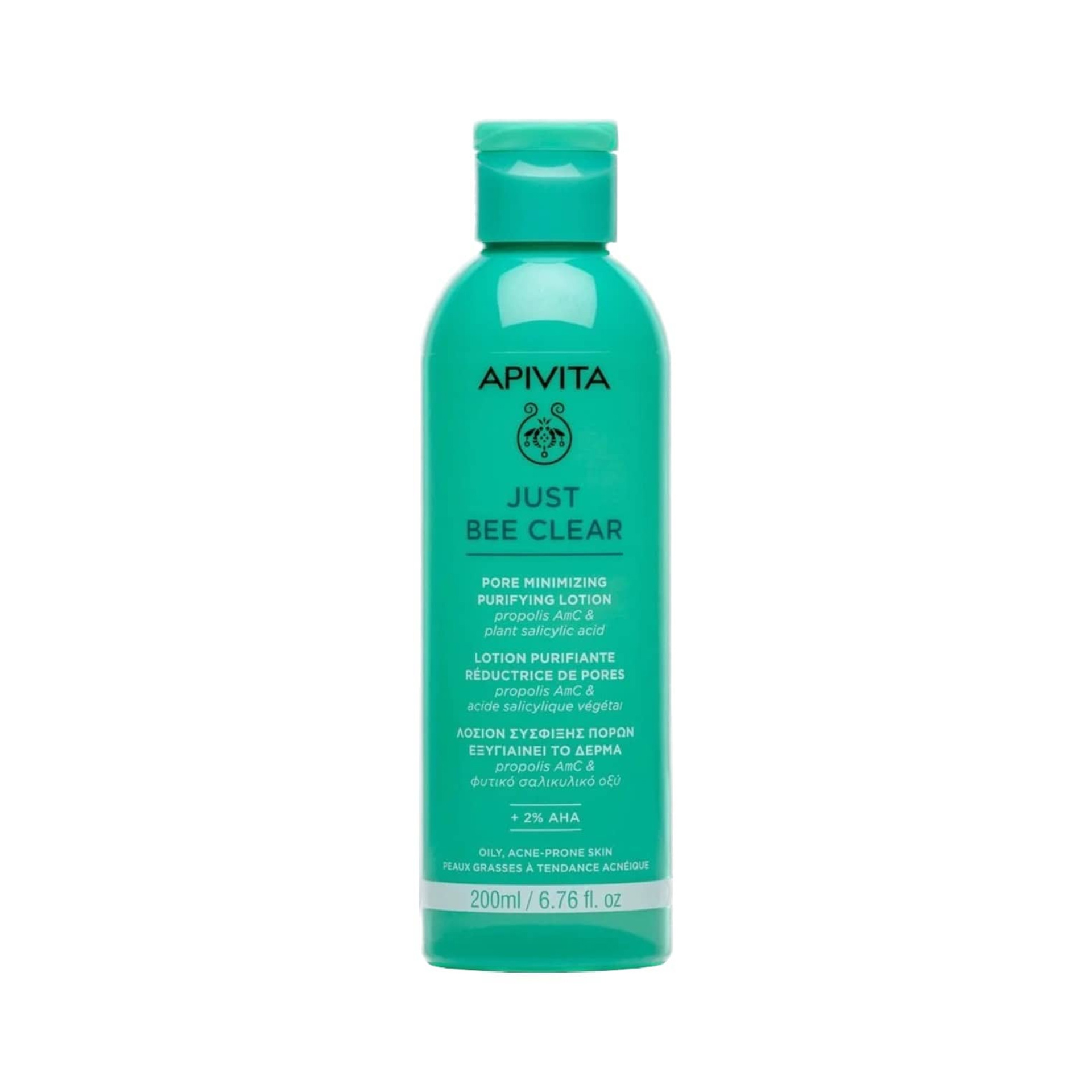 Apivita Just Bee Clear Loção Purificante Redutora de Poros 200ml