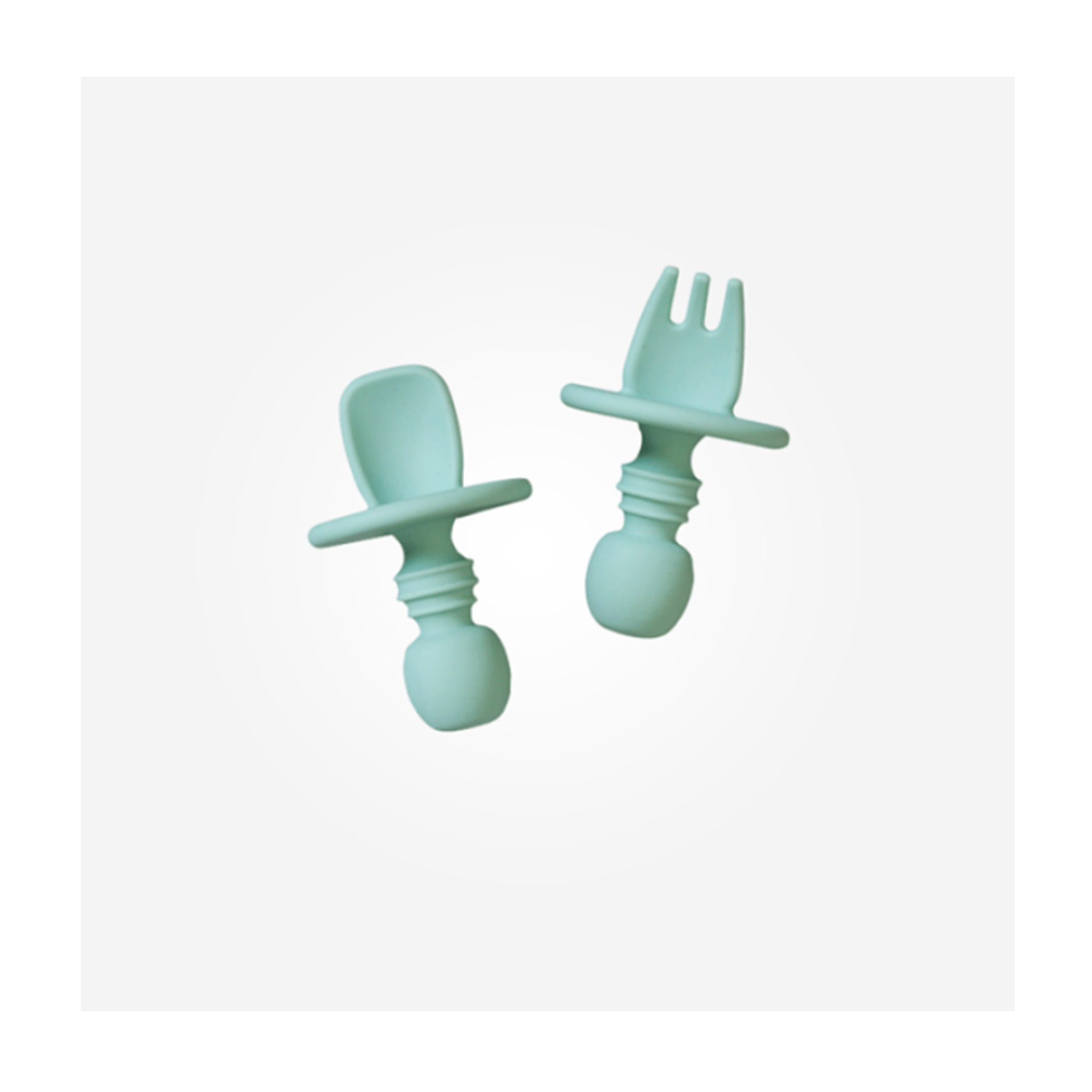 Saro Talheres de Iniciação Anti-Asfixia Verde +4M