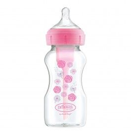 Dr Brown's Options Biber�o Largo Rosa Tetina Silicone 270ml