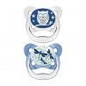 Dr Browns Chupeta Prevent Noturna 0-6m Silicone Azul