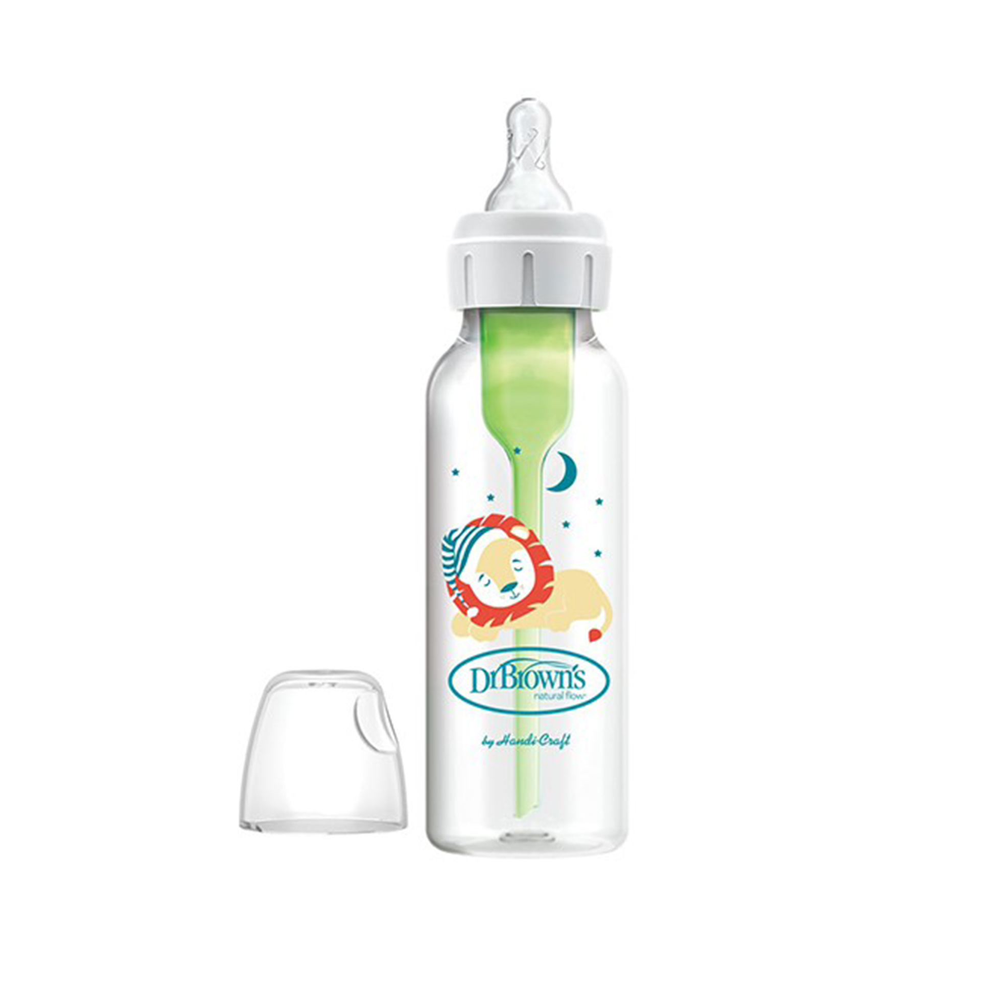 Dr Brown's Options Biberão Estreito Tetina Silicone Leão 250 ml