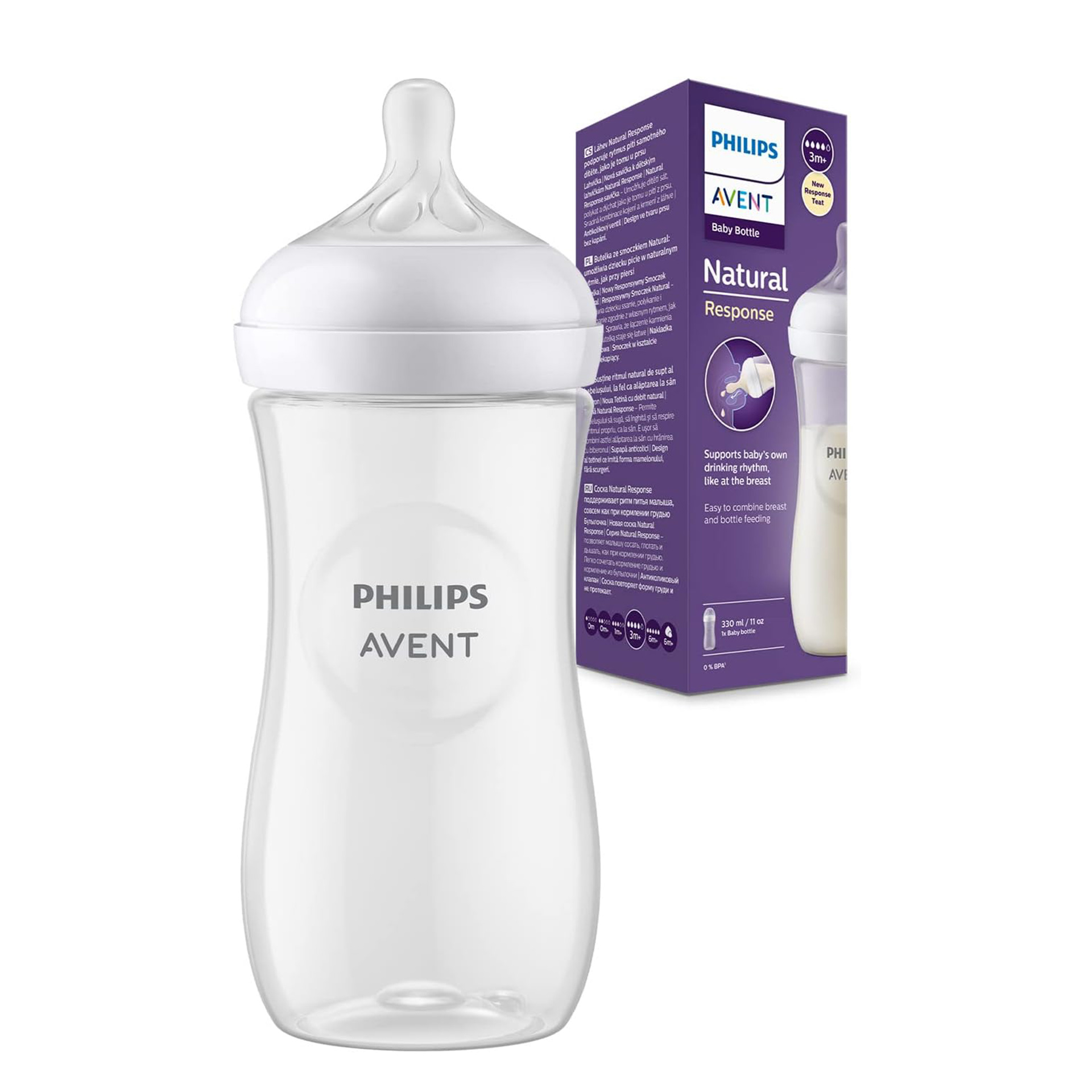Philips Avent Biberão Natural Response 330ml