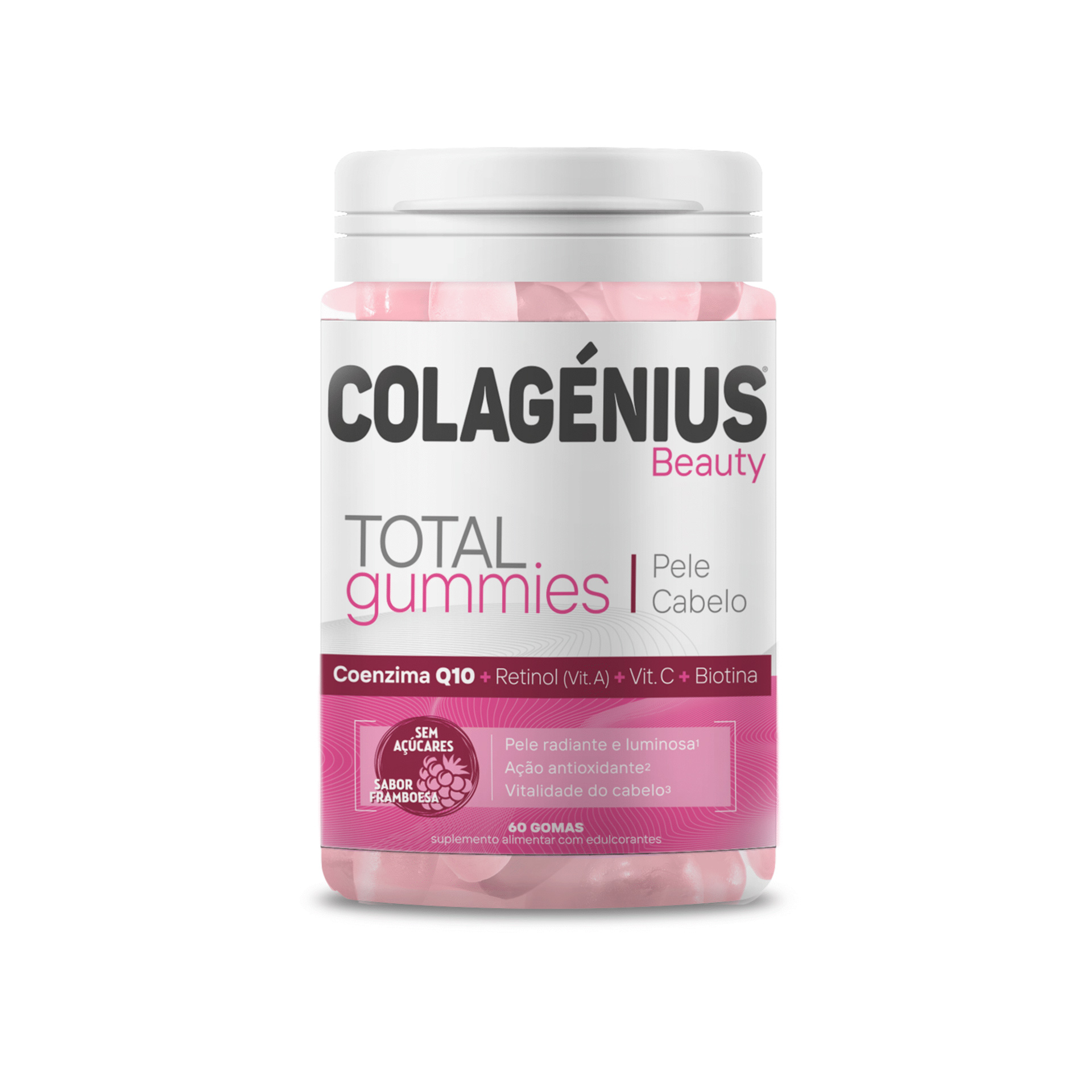 Colagénius Beauty Total Gummies Gomas 60unid.