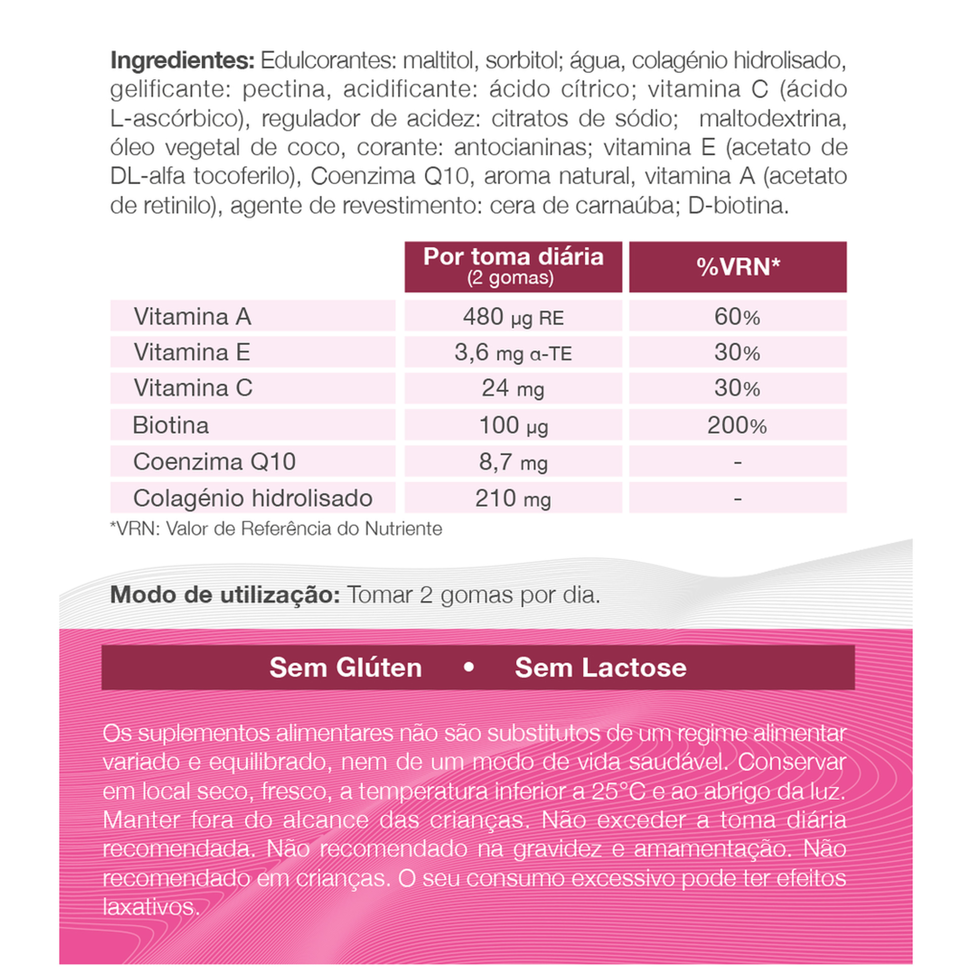 Colagénius Beauty Total Gummies Gomas 60unid.