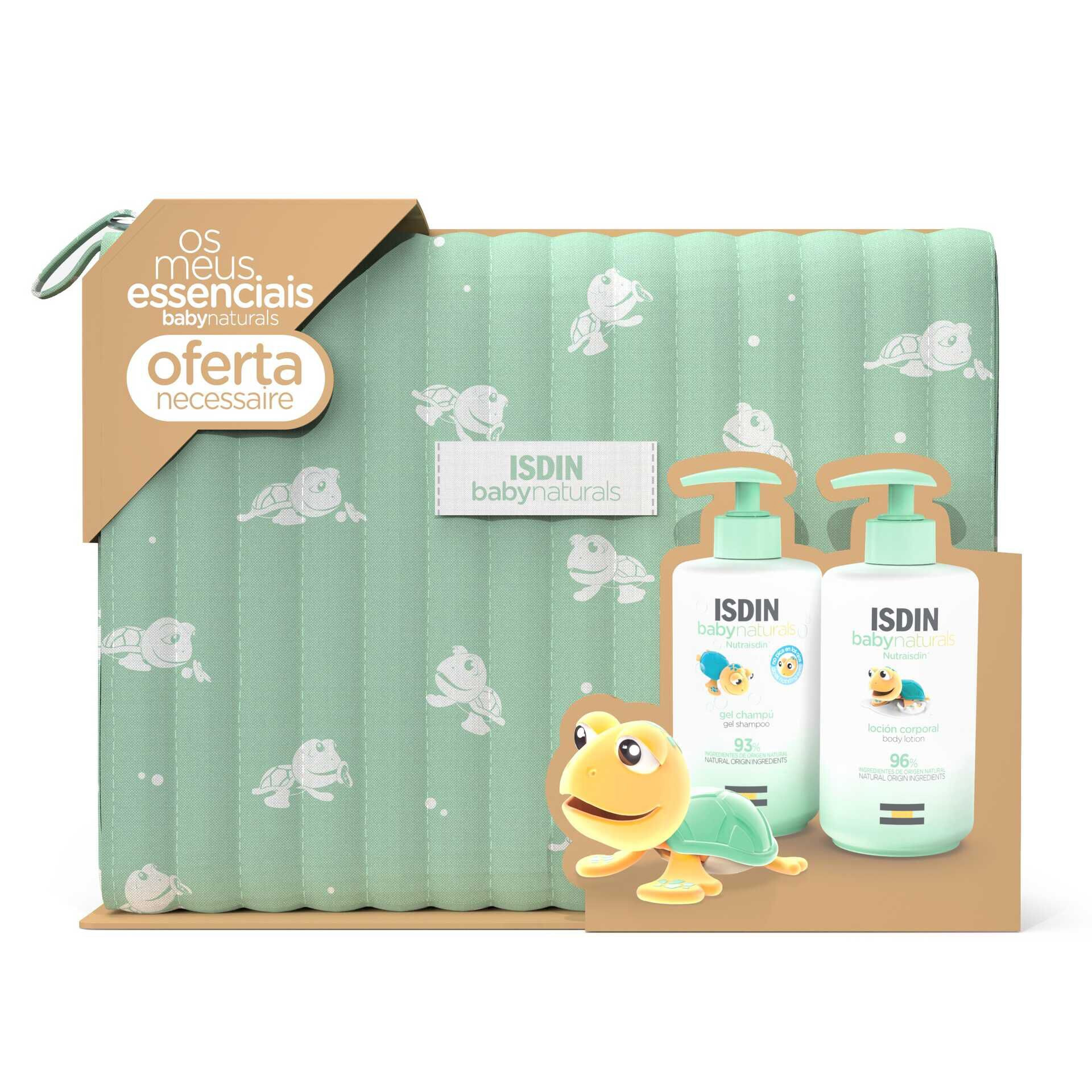 Isdin Babynaturals Essenciais Banho Pack + Oferta Necessaire