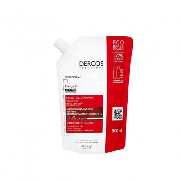 Dercos Shampoo Estimulante Ecorefill Recarga 500ml