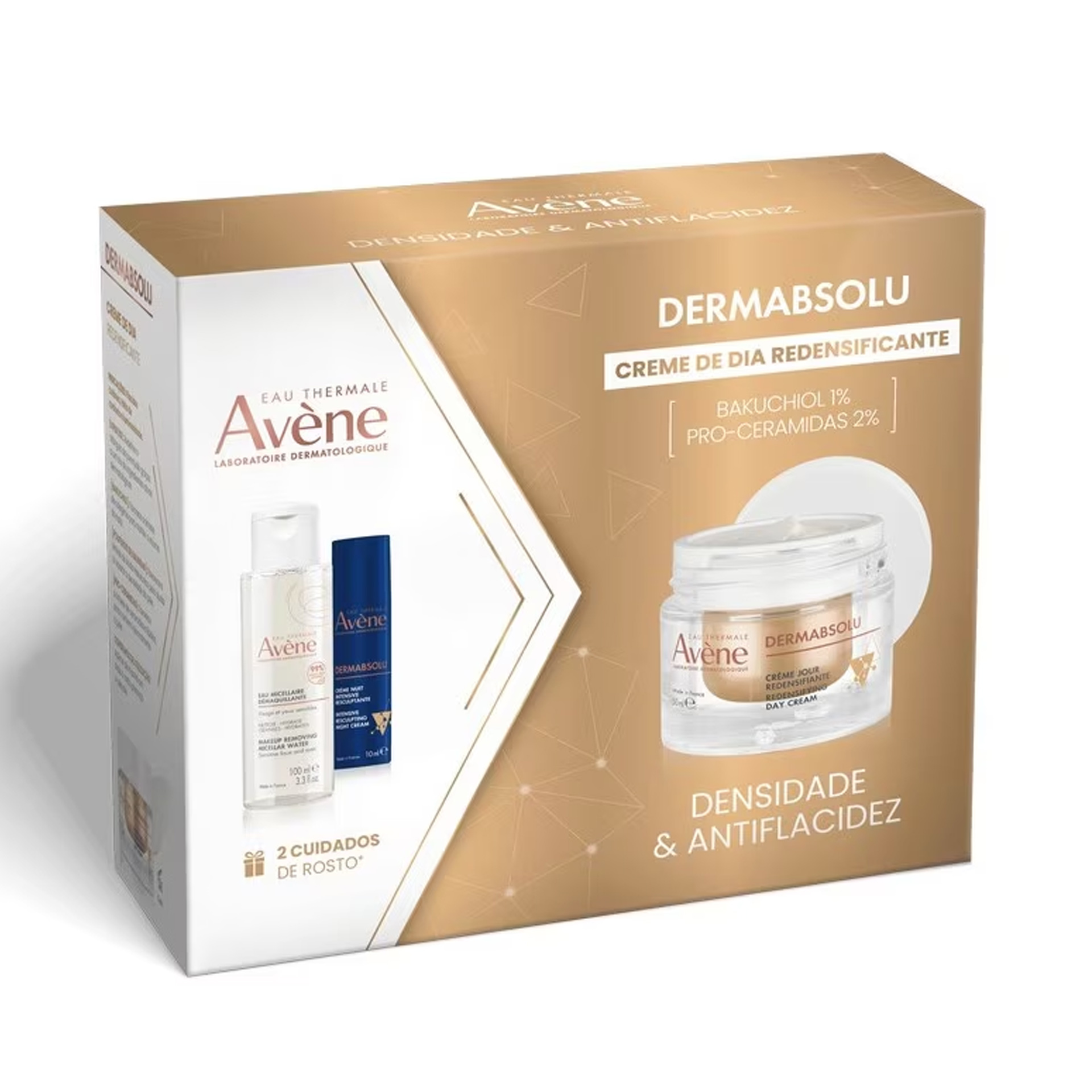 Avène Dermabsolu Coffret Creme Dia + Creme de Noite + Água micelar