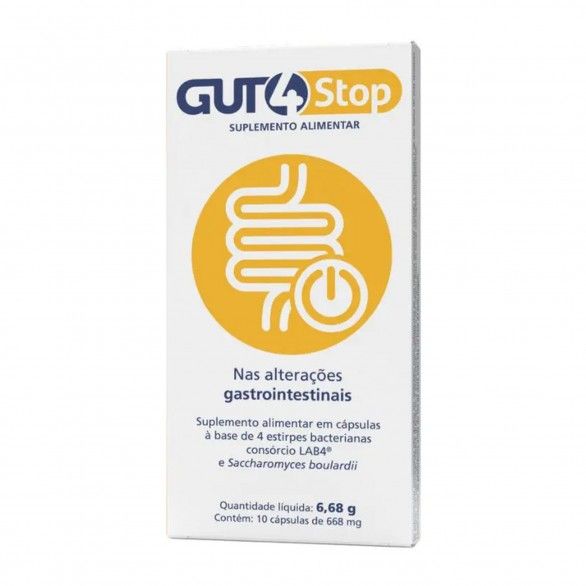 Gut4 Stop 10 Cpsulas
