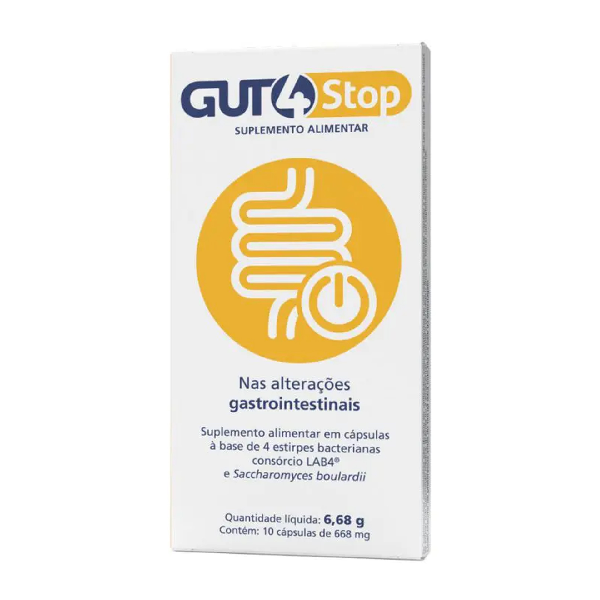 Gut4 Stop 10 Cápsulas