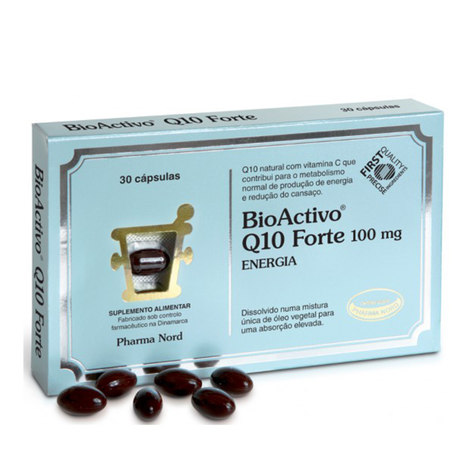 Bioactivo Quinona Q10 Forte 30 Comprimidos