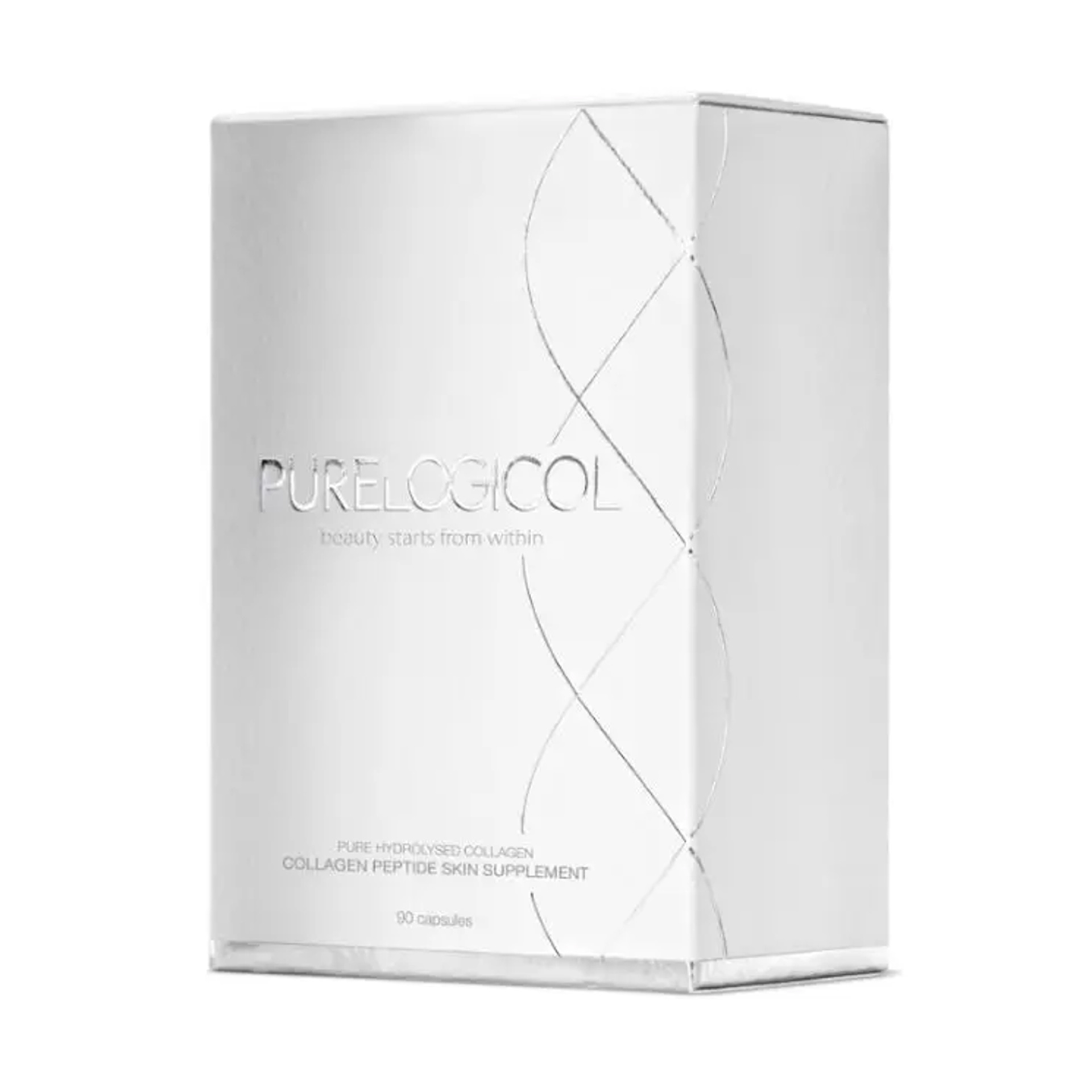 Purelogicol Collagen Peptide Skin Supplement 90 Cápsulas