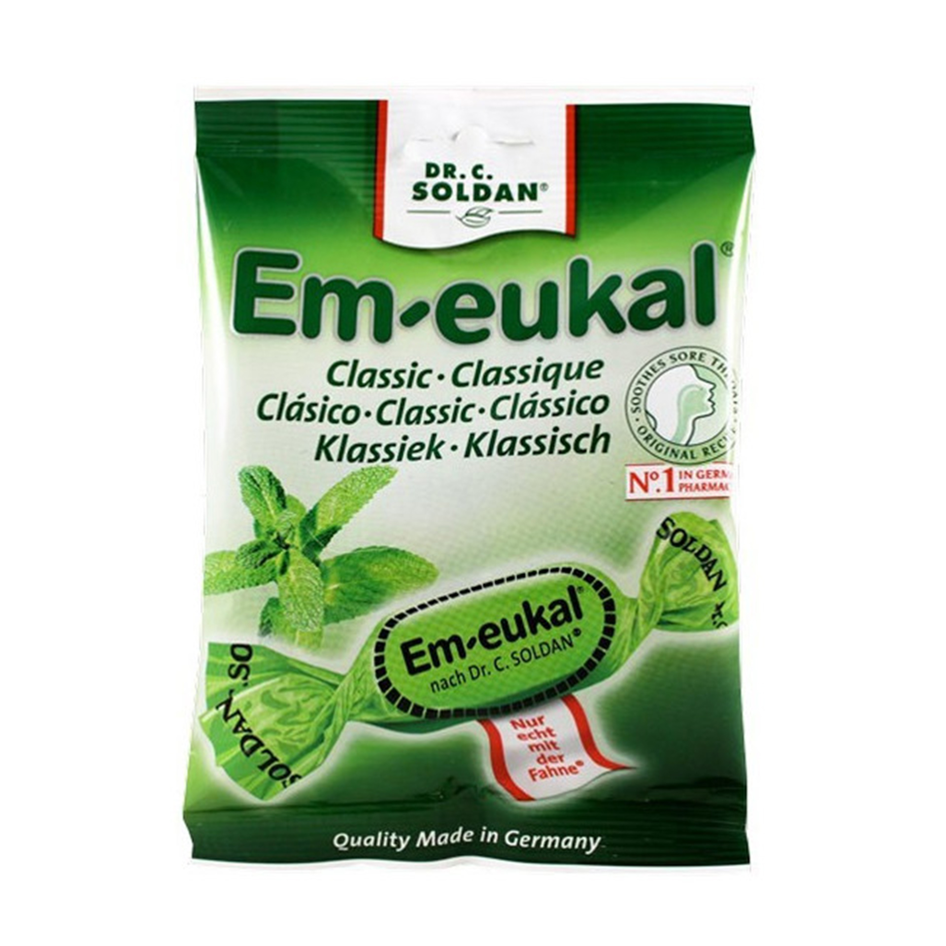 Em-Eukal Rebuçados Tosse Eucalipto 50g