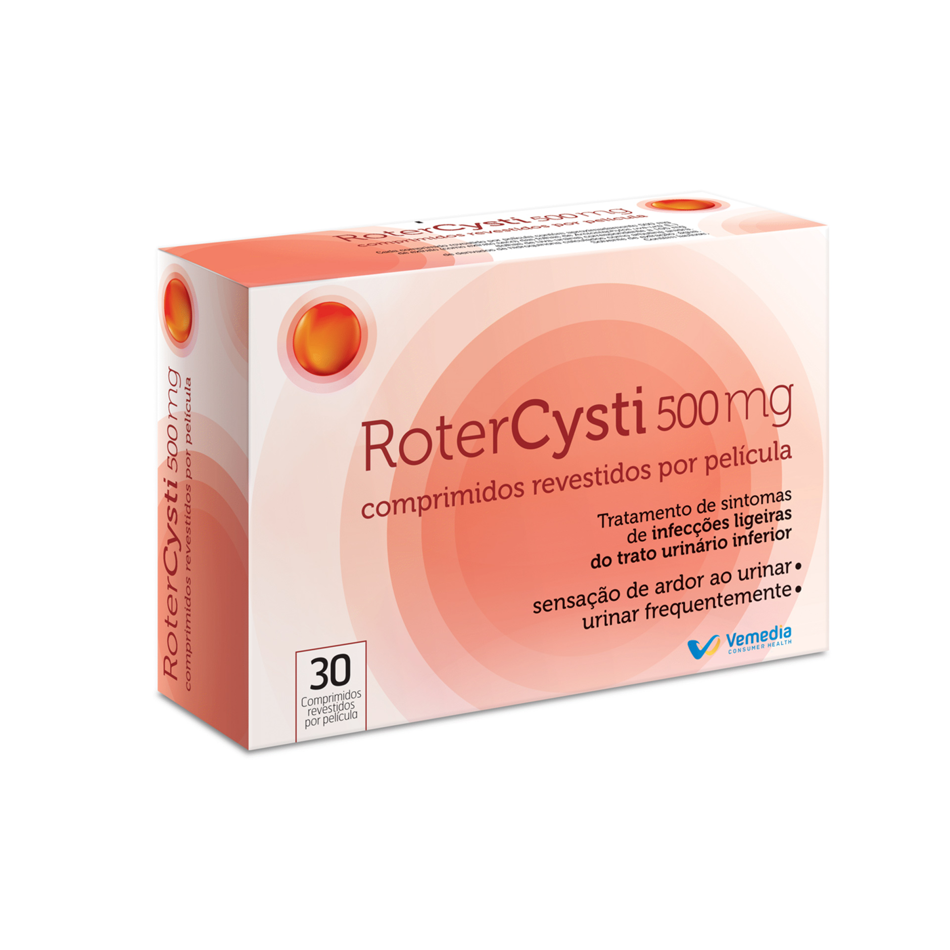 RoterCysti, 500 mg x 30 comp rev