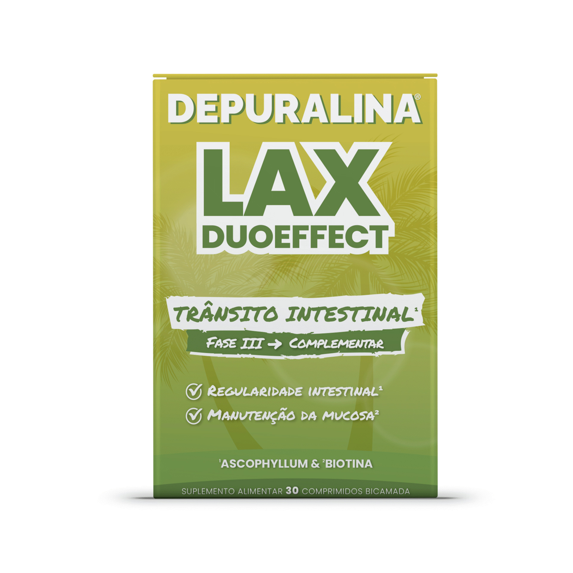 Depuralina LAX da Noite para o Dia 30 Comprimidos