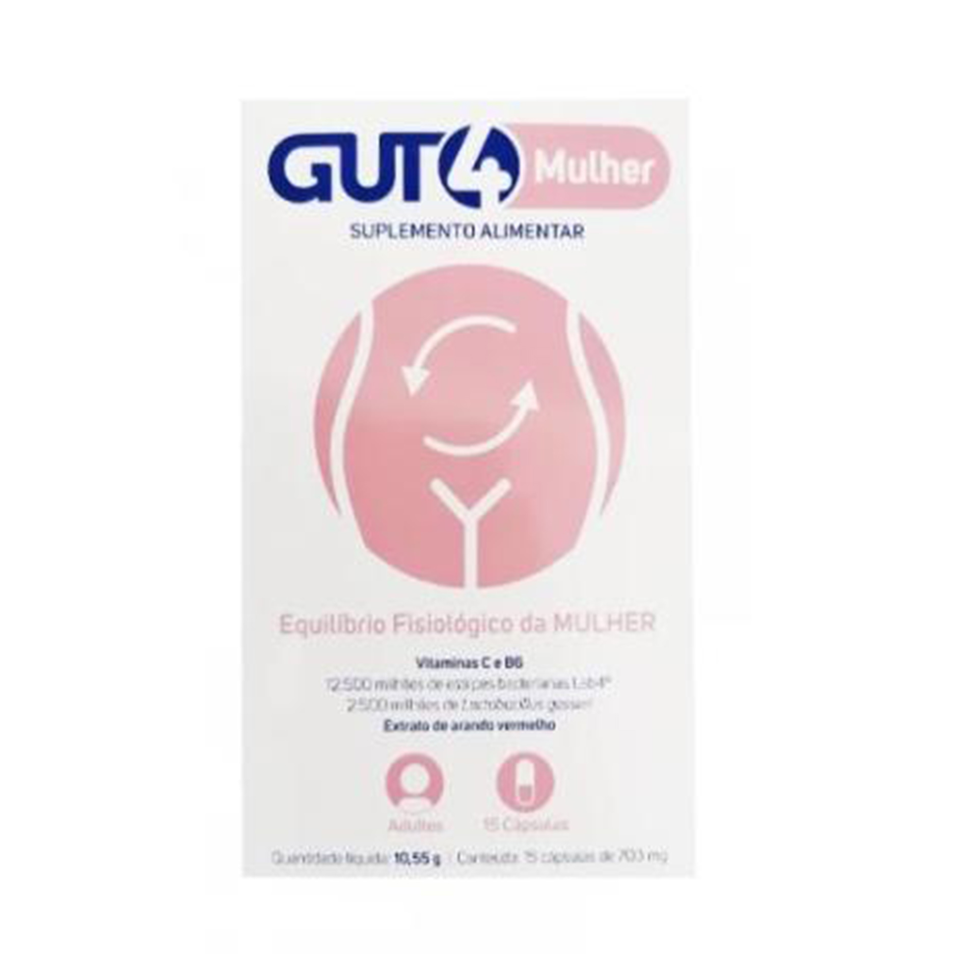 Gut4 Mulher 15 Cápsulas