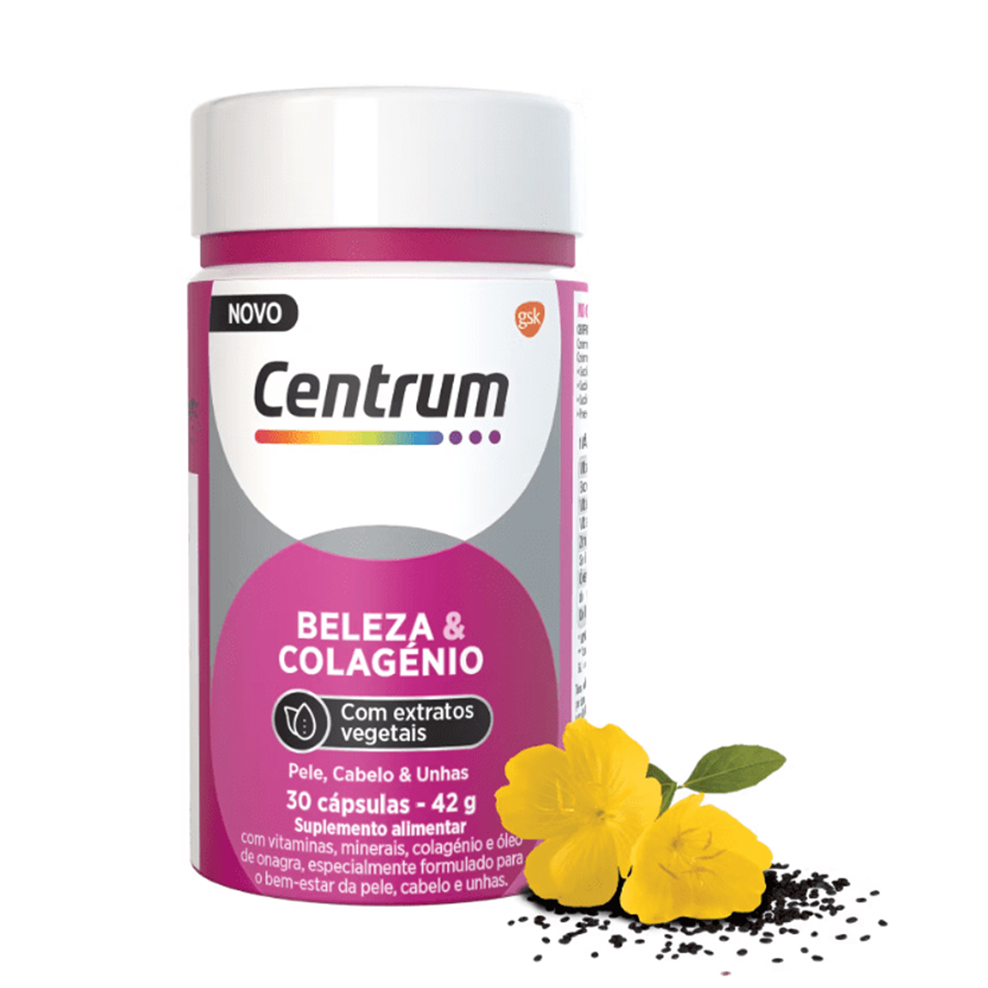 Centrum Beleza e Colagénio 30 Cápsulas