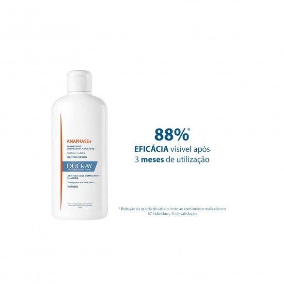 Ducray Anaphase+ Shampoo Queda de Cabelo 400ml
