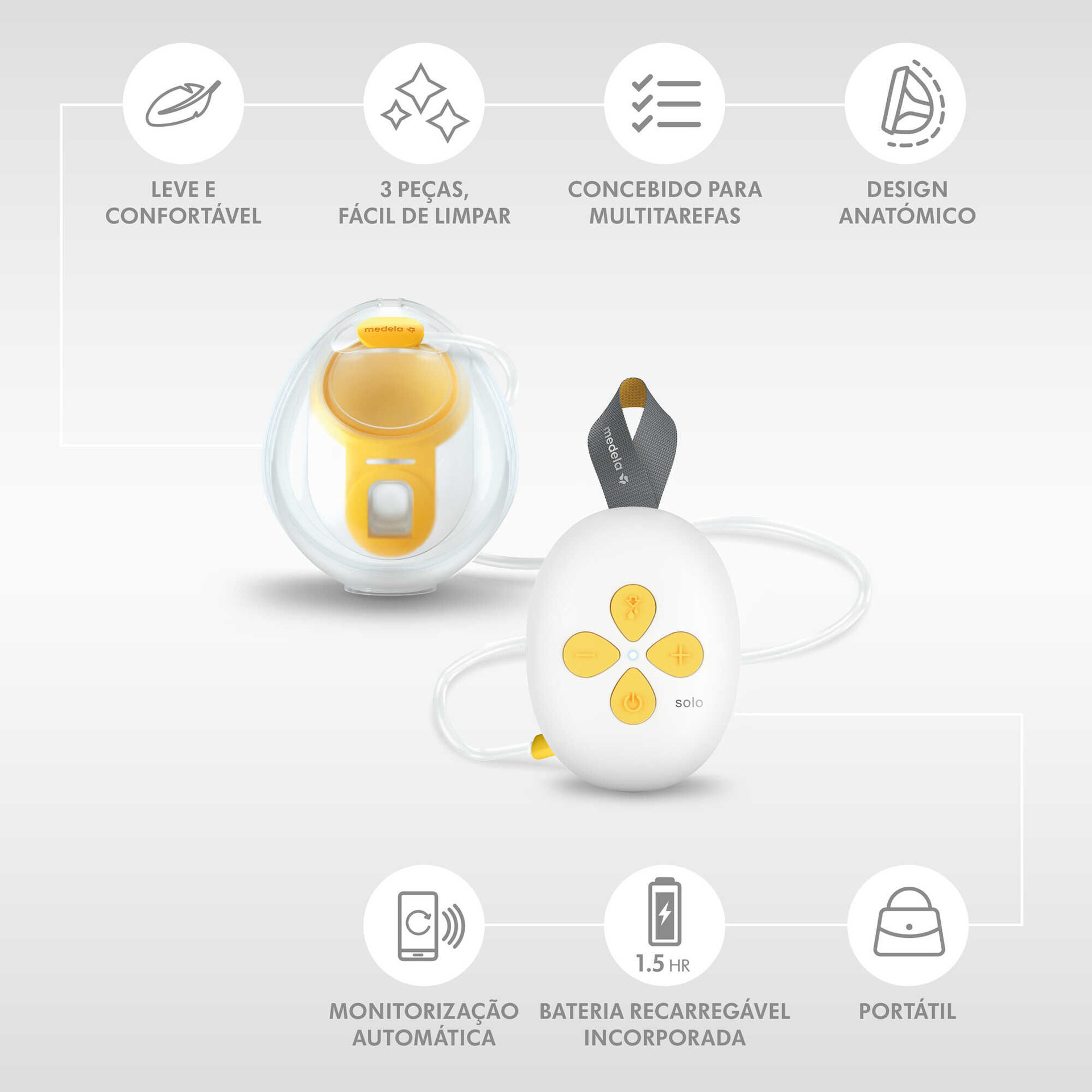 Medela Extractor de Leite Elétrico Hands Free