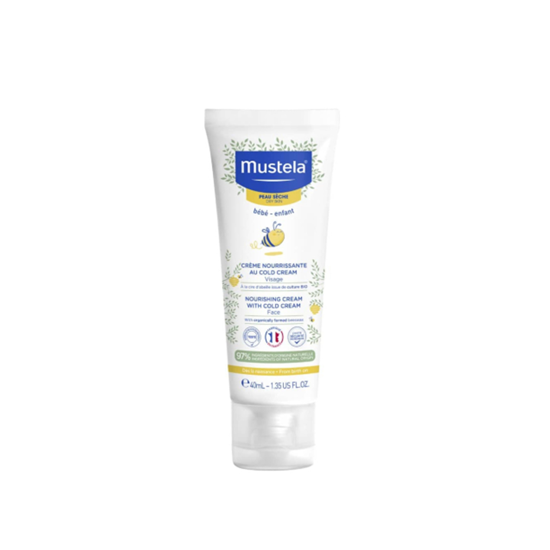 Mustela Cold Cream Creme de Rosto 2x40ml