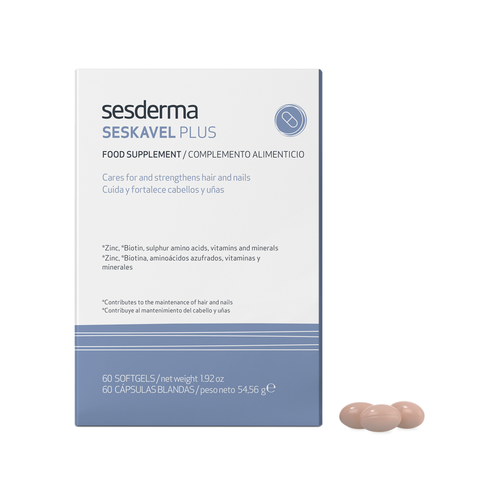 Sesderma Seskavel Plus 60 Cápsulas