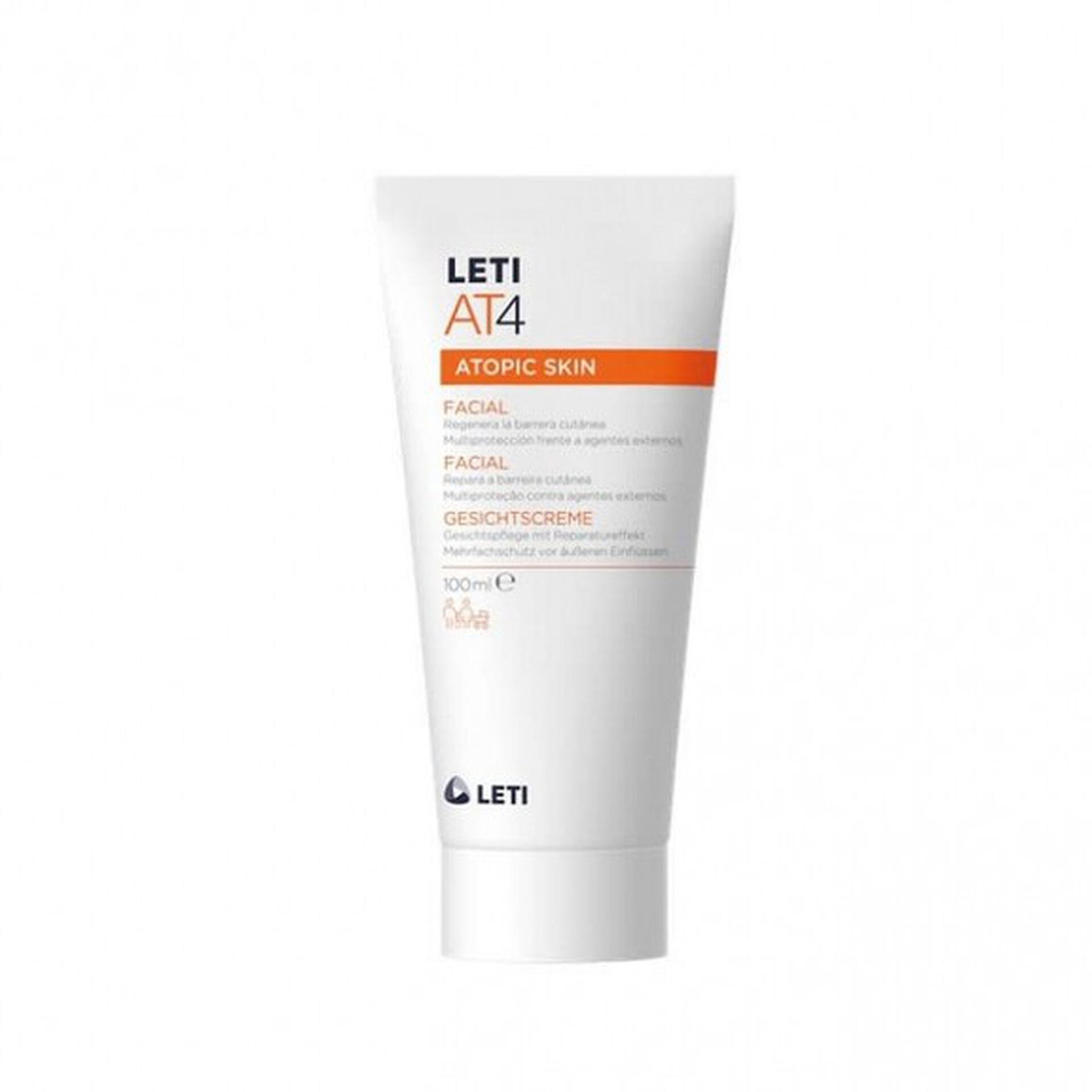 Leti AT4 Creme Facial Pele Atópica 50ml