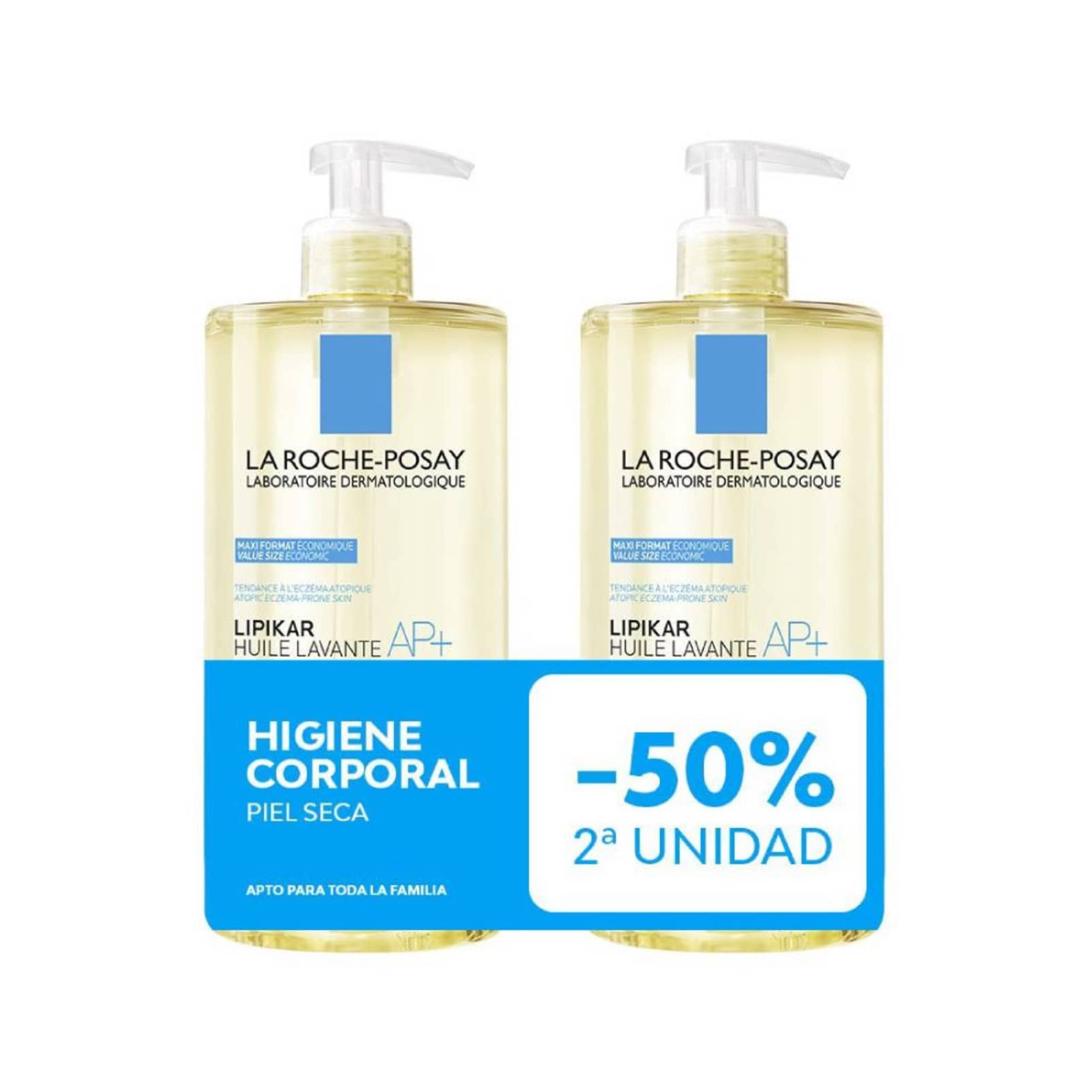 La Roche Posay Lipikar Óleo Lavante Pack Promocional 2x1L