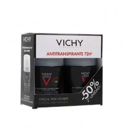 Vichy Homme PACK DUPLO Desodorizante Anti-Transpirante 72h 50mL