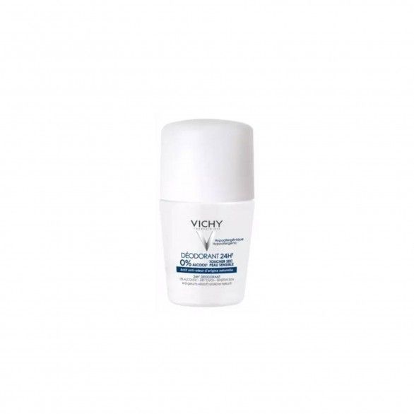 Vichy Desodorizante Roll-On 24H 0% lcool 50ml