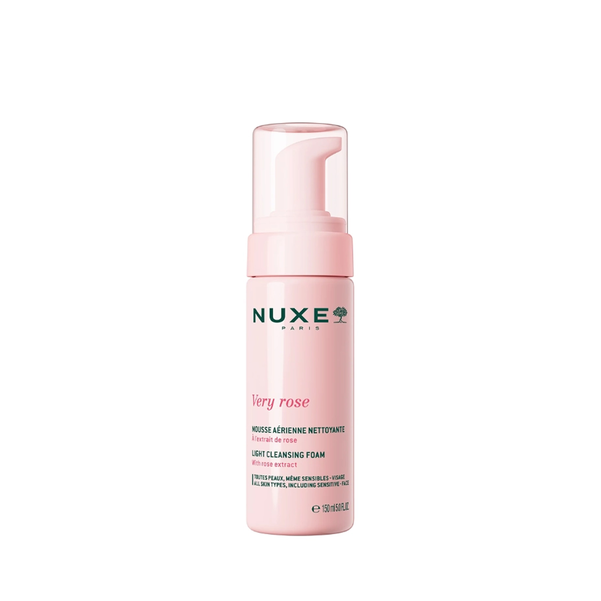Nuxe Very Rose Espuma Leve de Limpeza 150ml