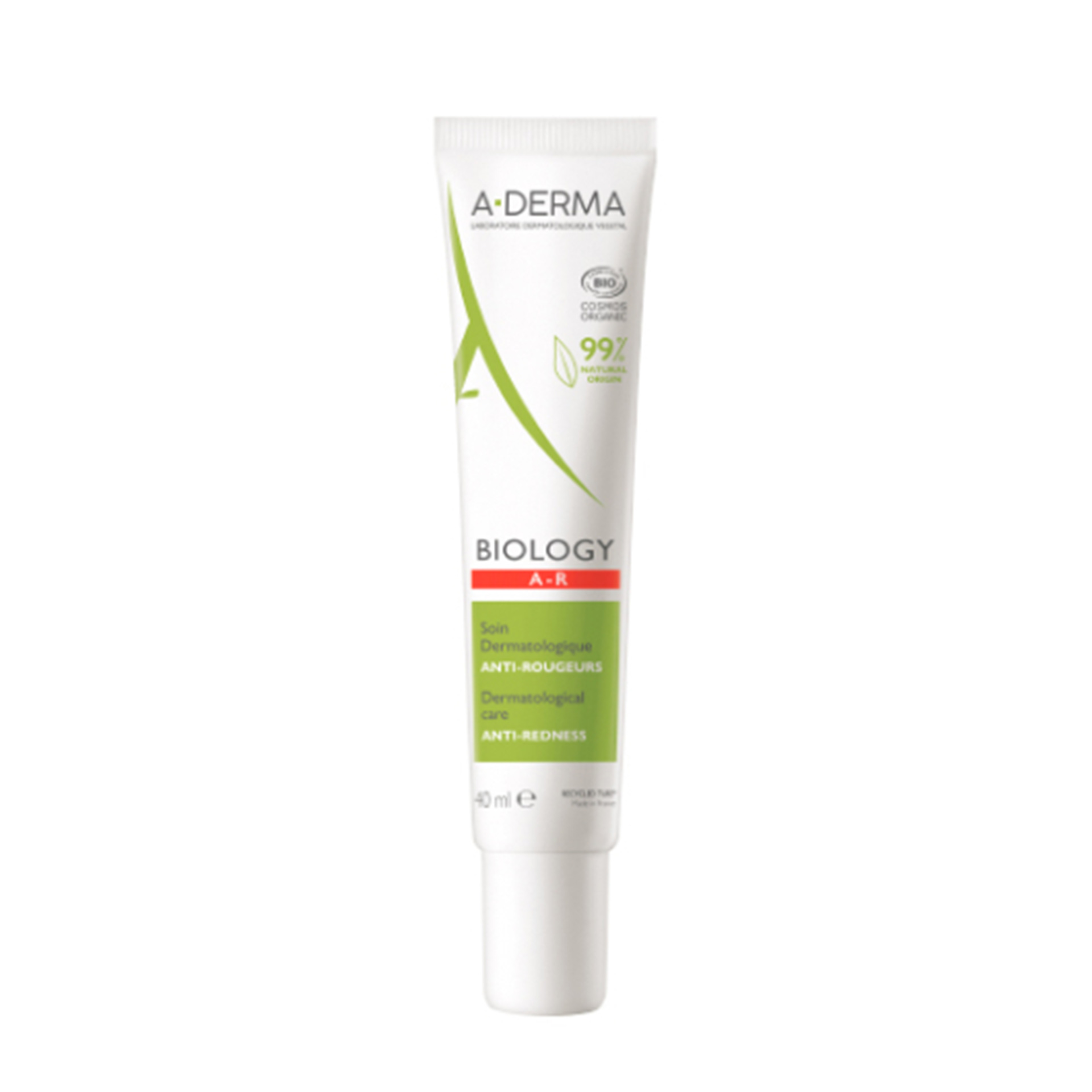 A-Derma Biology Cuidado Dermatológico Antivermelhidão 40ml