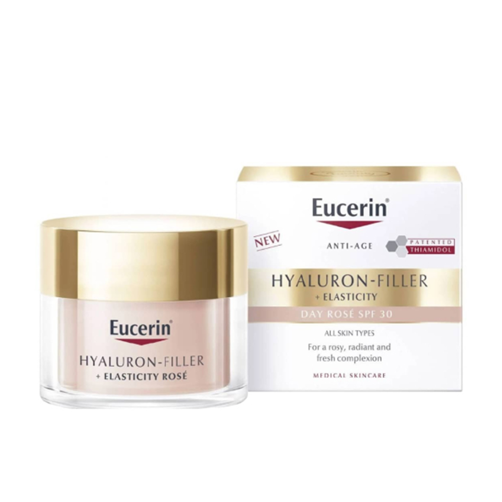 Eucerin Hyaluron-Filler + Elasticity Creme Dia Rose FPS30 50ml