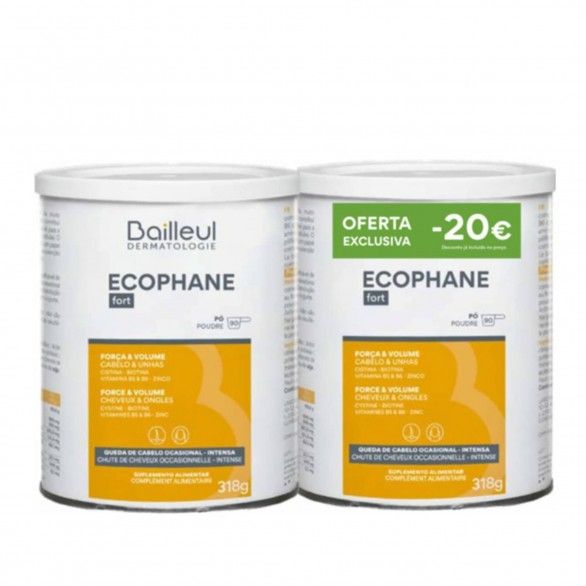 Ecophane Fort Cabelo e Unhas Pack Suplemento P 2x318g