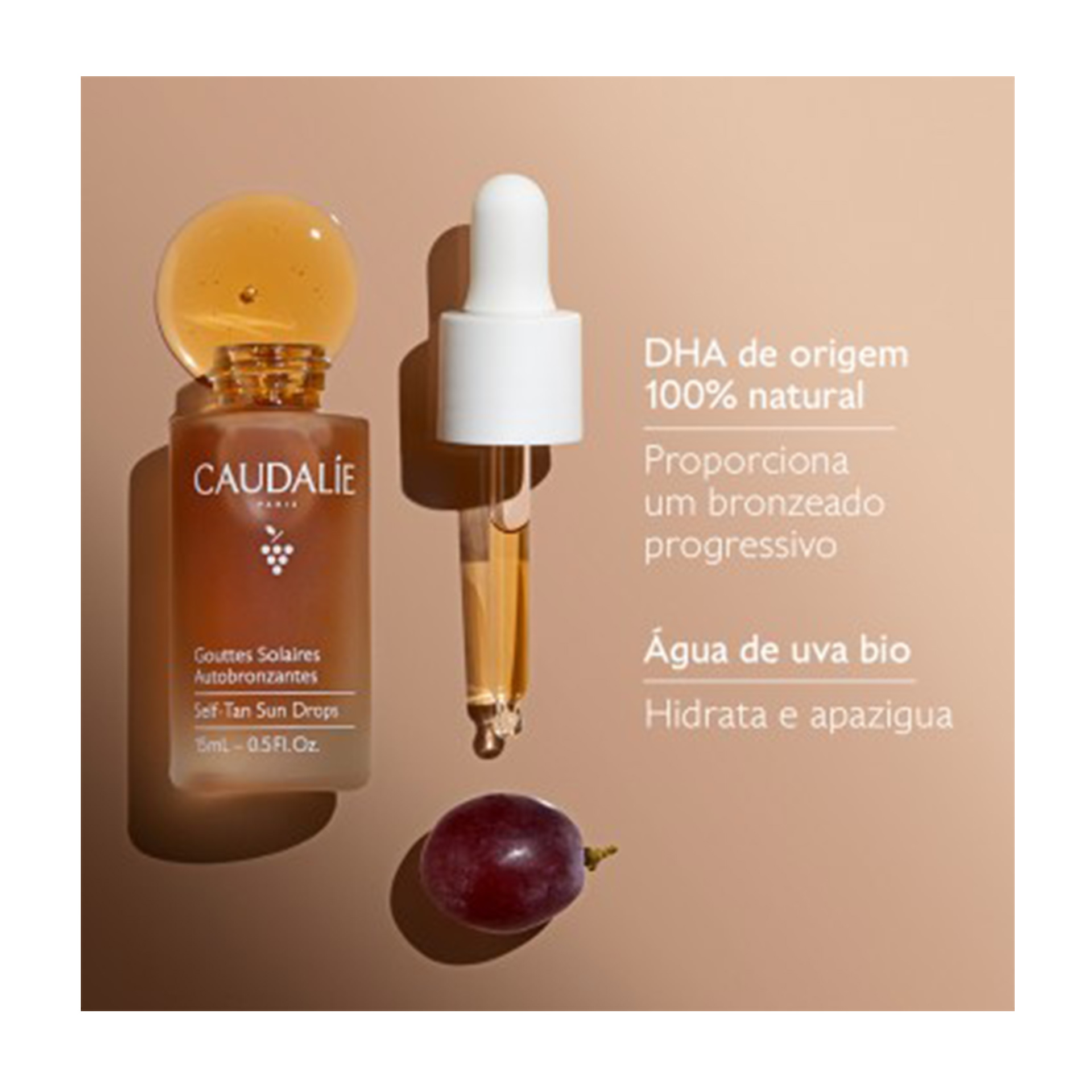 Caudalie Gotas Solares Autobronzeadoras 15ml