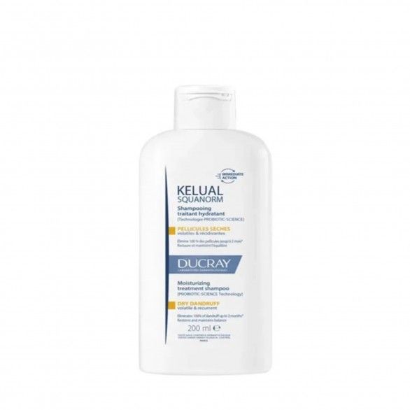 Ducray Kelual-Squanorm Shampoo Caspa Seca 200ml