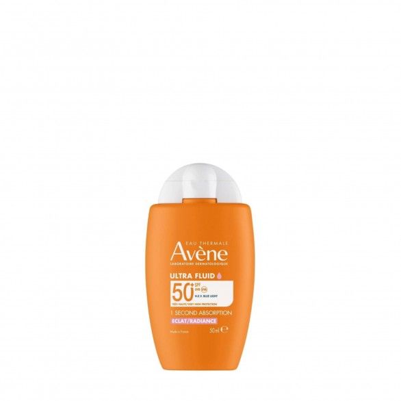 Avne Solar Ultra Fluid Fluido Luminosidade SPF50+ 50ml