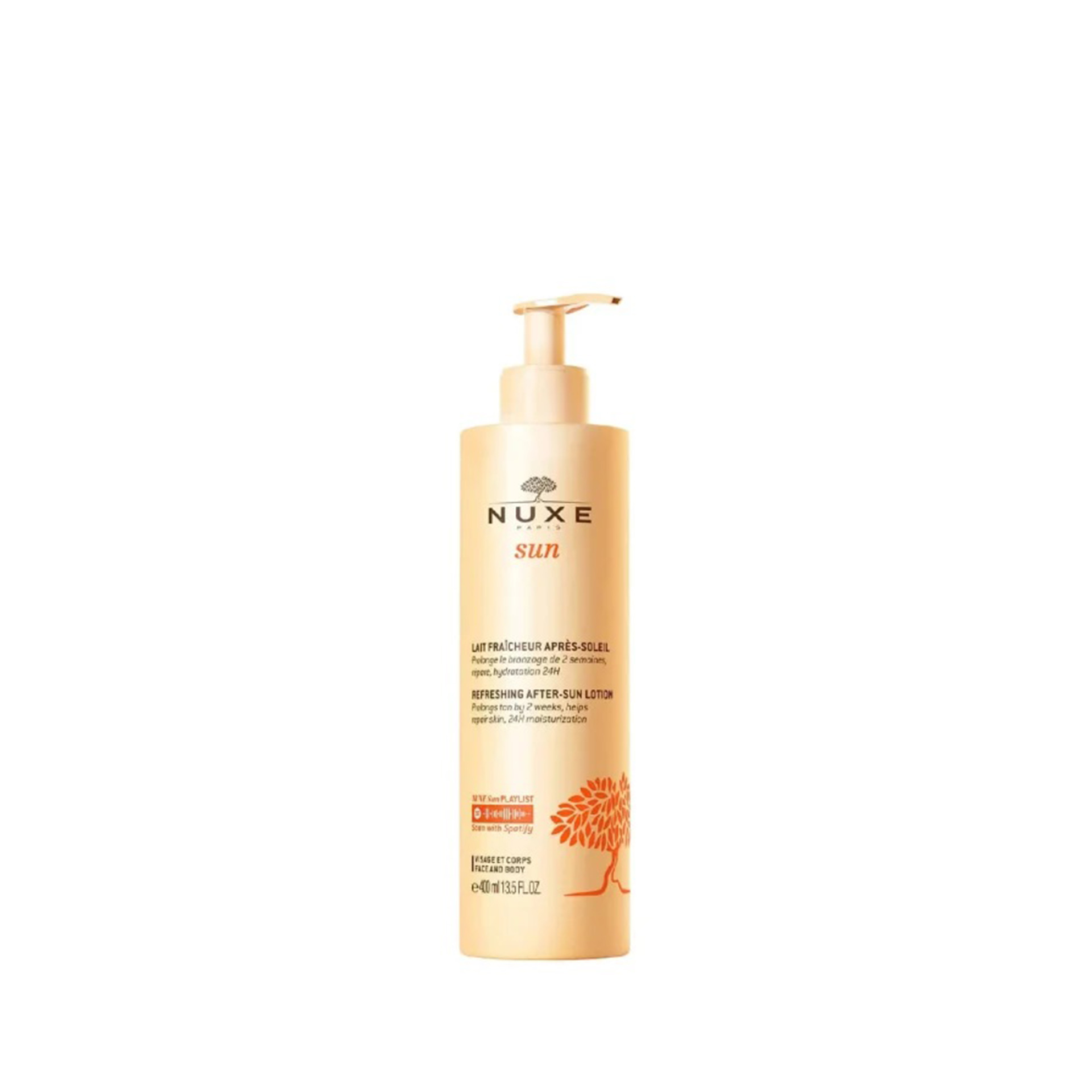 Nuxe Sun Leite Pós Solar Refrescante Rosto e Corpo 400ml