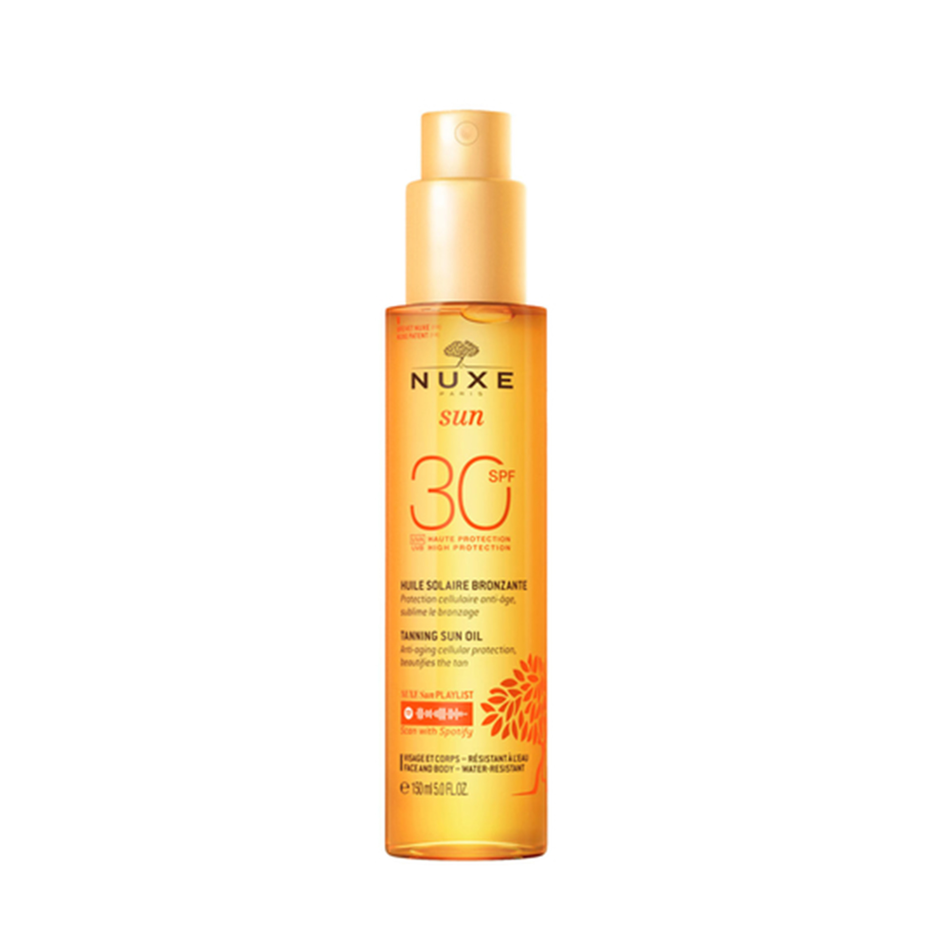 Protetor Solar Nuxe Sun Óleo Bronzeador SPF30 150ml