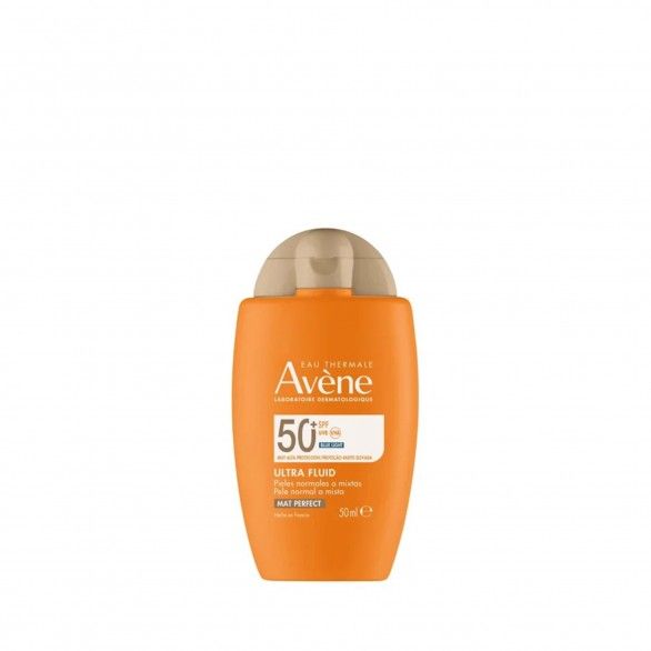 Avne Solar Mat Perfect Fluido com Cor SPF50+ 50ml