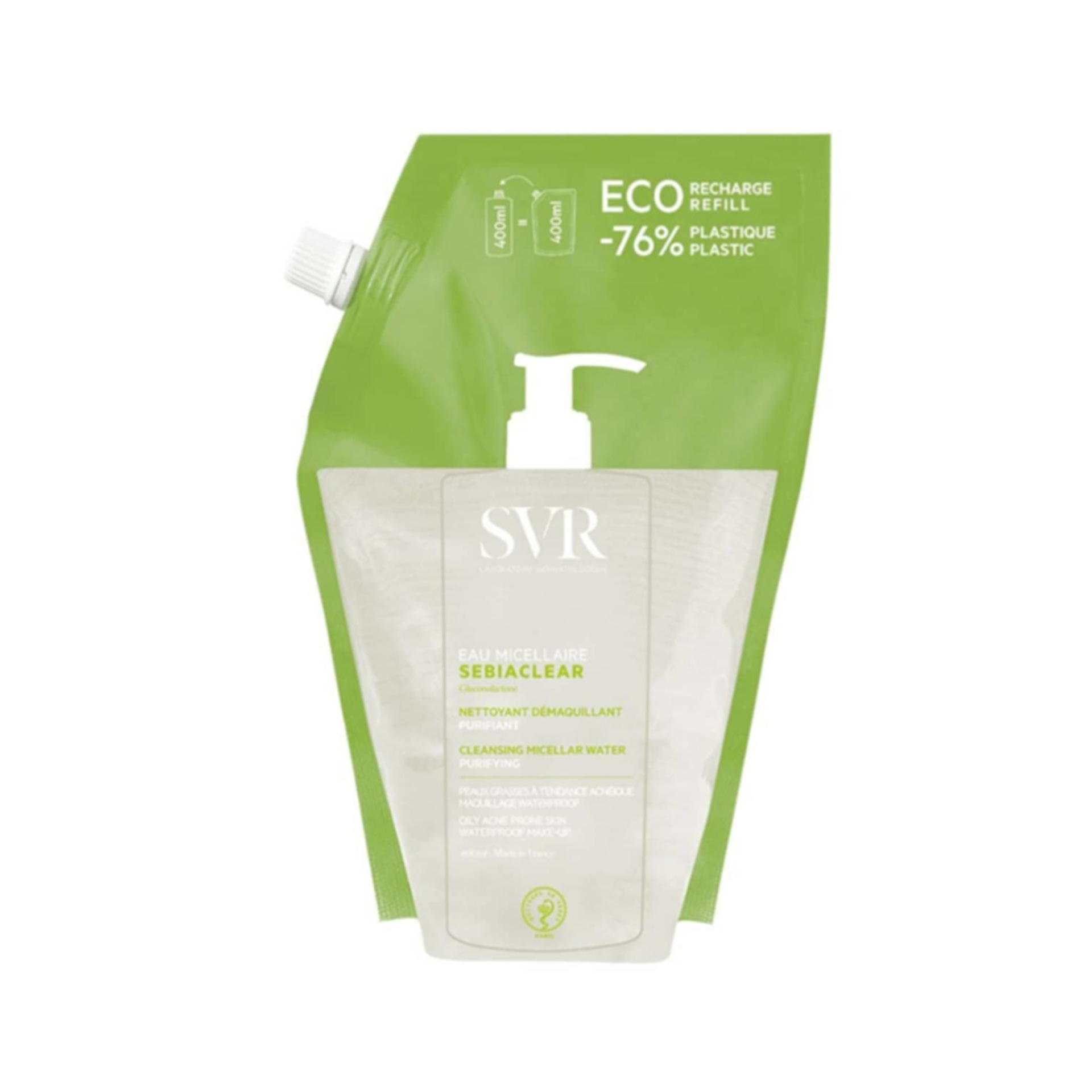 SVR Sebiaclear Água Micelar Purificante Refill 400ml