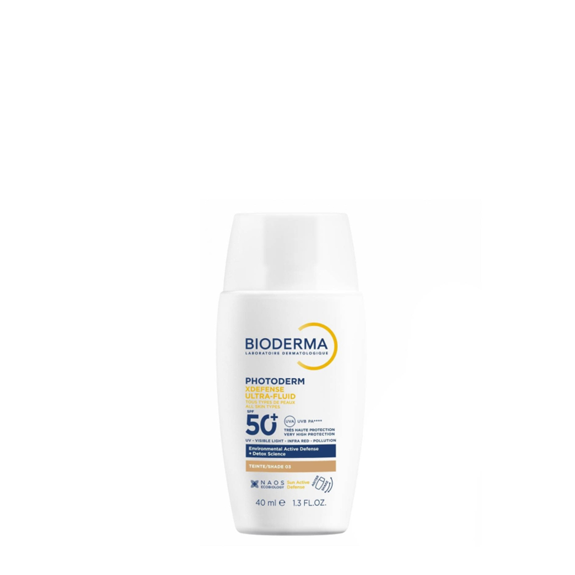 Bioderma Photoderm X-Defense Ultra-Fluido SPF50+ Dourado 03 40ml