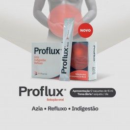Proflux Soluo Saquetas Baunilha 15ml x12 unidades